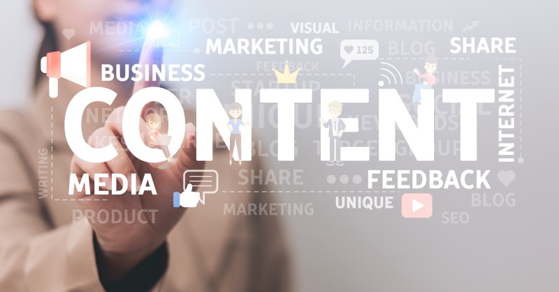 content-marketing-concept-virtual-screen-business-internet-technology-concept