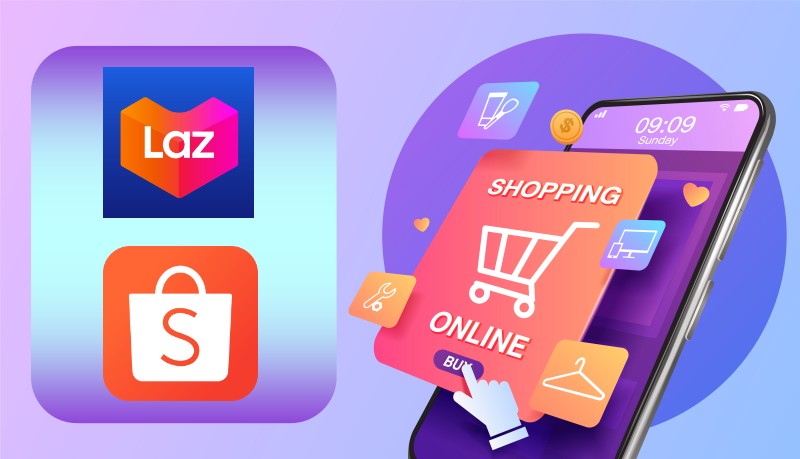 Shopee Lazada 