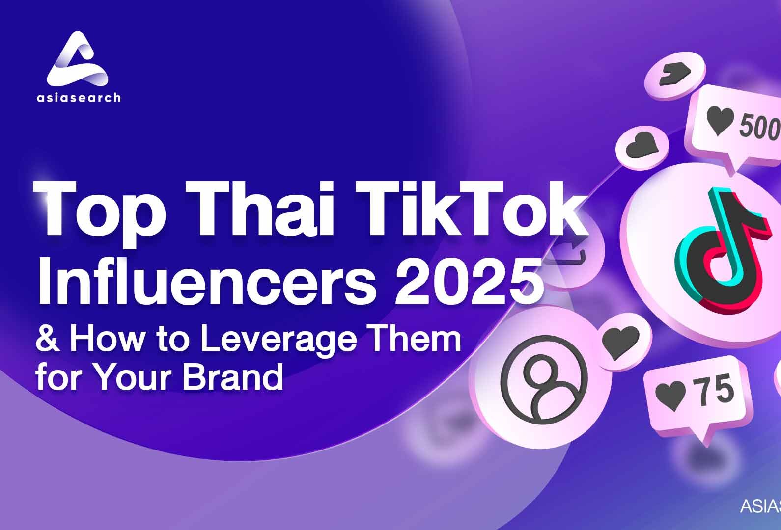 Top Thai TikTok Influencers 2025 Top Thai TikTok Influencers 2025