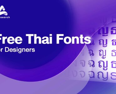 Free Thai Fonts for Designers